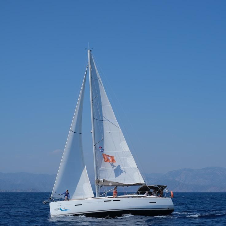 Yacht moment captured